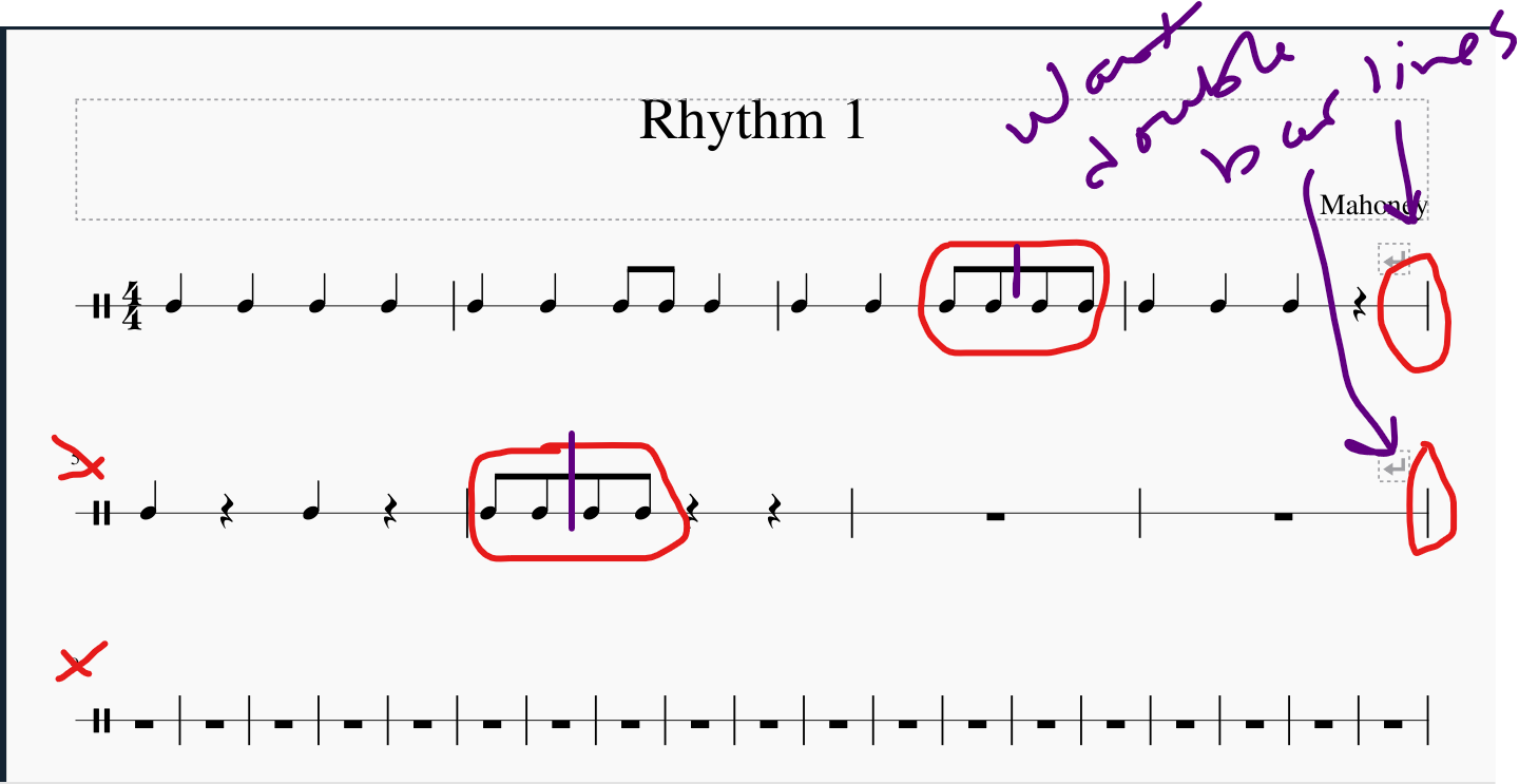 Printable Rhythm Charts